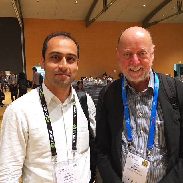 with Prof. Jack Dongarra at ISC 2017